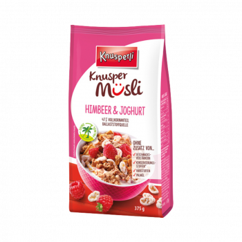 Knusperli Knusper Muesli Himbeer und Joghurt